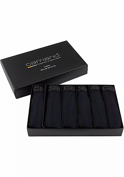 Camano Boxershorts "comfort", (6er Pack), mit Stretch-Logobund günstig online kaufen