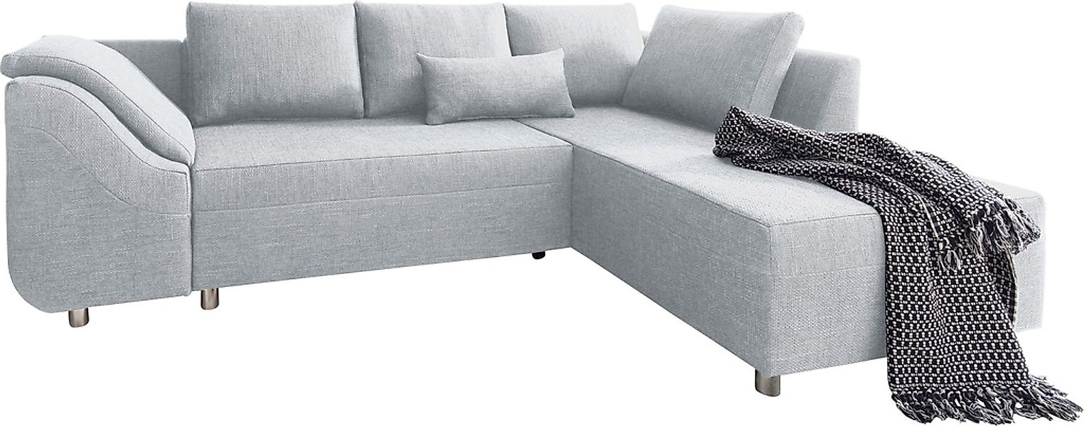 COLLECTION AB Ecksofa Sally L-Form, mit und ohne Bettfunktion, inklusive lo günstig online kaufen
