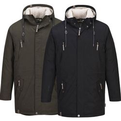 RennerXXL Winterjacke Blue Wave Kuddel Parka günstig online kaufen