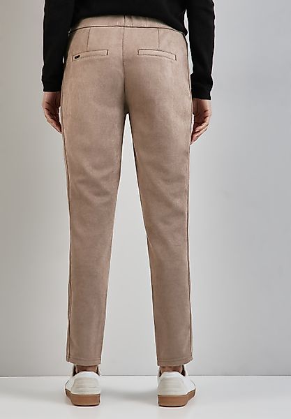 STREET ONE Lederimitathose, im Joggstyle günstig online kaufen