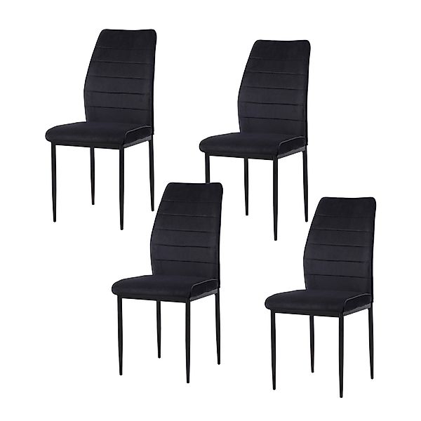 HTI-Living Esszimmerstuhl Stuhl Madison Velvet 4er-Set günstig online kaufen