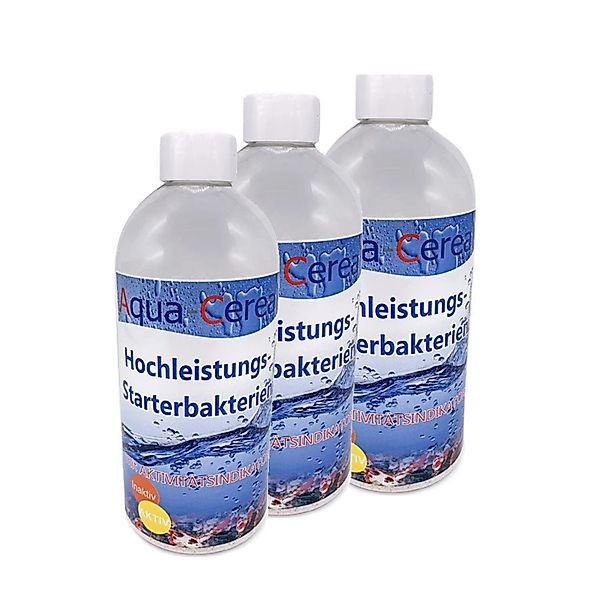 Aqua-Cereal Starterbakterien Teichbakterien 3 x 100 ml günstig online kaufen