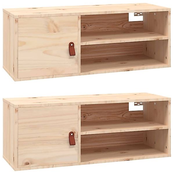 vidaXL Regal Wandschränke 2 Stk. 80x30x30 günstig online kaufen