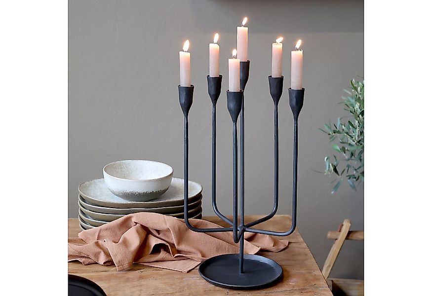 Chic Antique Kerzenständer Kerzenständer Leuchter H45/L24/B18 cm antique sc günstig online kaufen