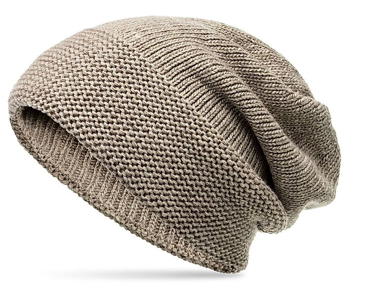 Caspar Beanie MU214 elegante Damen Winter Strick Mütze gefüttert günstig online kaufen