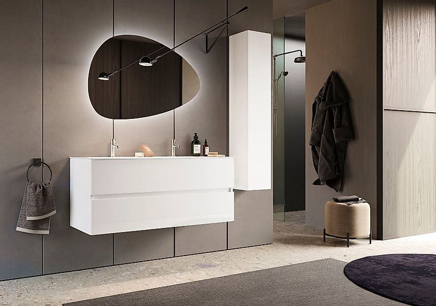 welltime Doppelwaschtisch Start, Breite 120 cm, günstig online kaufen