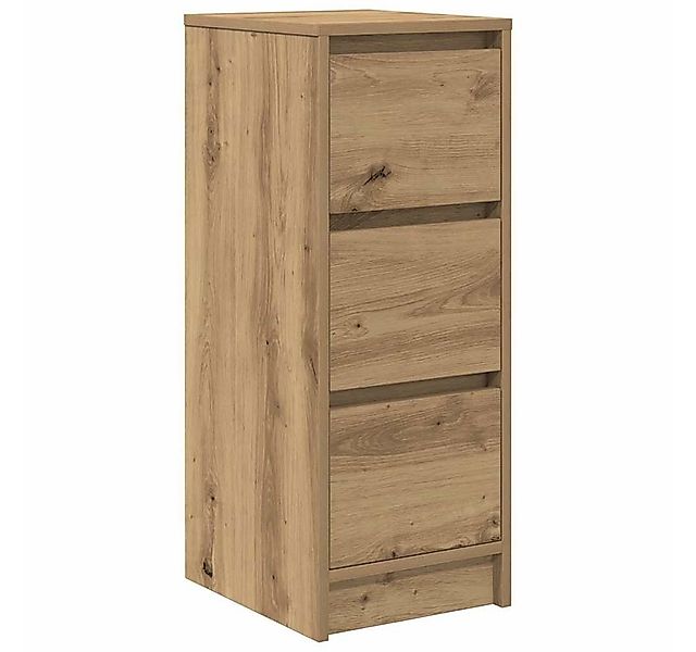 vidaXL Sideboard Sideboard Artisan-Eiche 29,5x34x76 cm Holzwerkstoff (1 St) günstig online kaufen