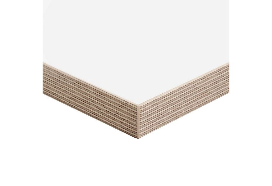 boho office® Schreibtischplatte, Tischplatte in Weiß - 120 x 80 cm - 25mm s günstig online kaufen