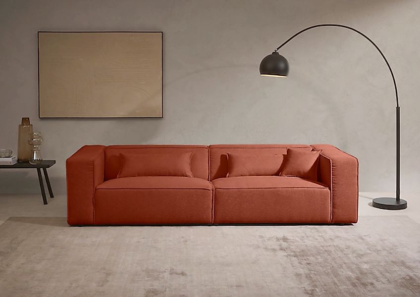 LeGer Home by Lena Gercke 3-Sitzer »PIARA, Couch mit Kedernaht, Sofa in Cor günstig online kaufen
