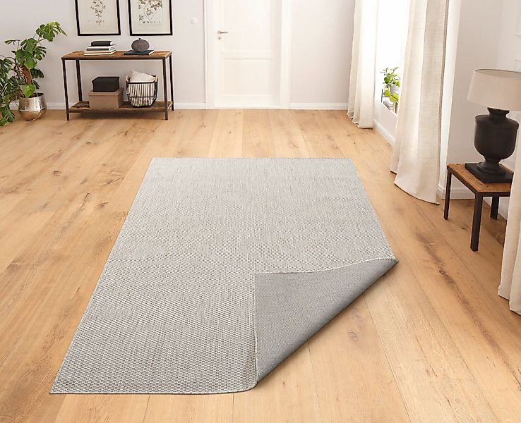 my home Teppich "Rhodos, In-und Outdoor geeignet" rechteckig 3 mm Höhe Sisa günstig online kaufen