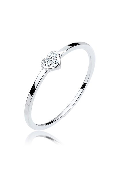 Elli DIAMONDS Verlobungsring Herz Symbol Diamant günstig online kaufen