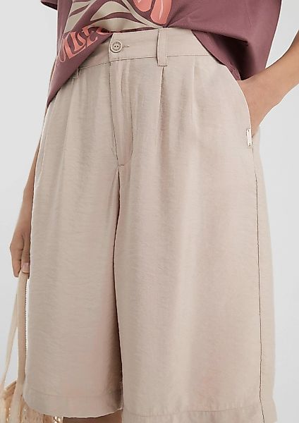 QS Shorts Leicht glänzende Bermuda aus günstig online kaufen
