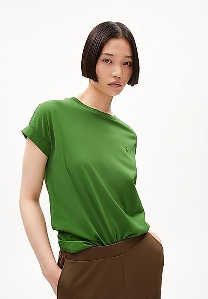 Armedangels T-Shirt IDAARA Damen T-Shirt aus Bio-Baumwolle Loose Fit (1-tlg günstig online kaufen