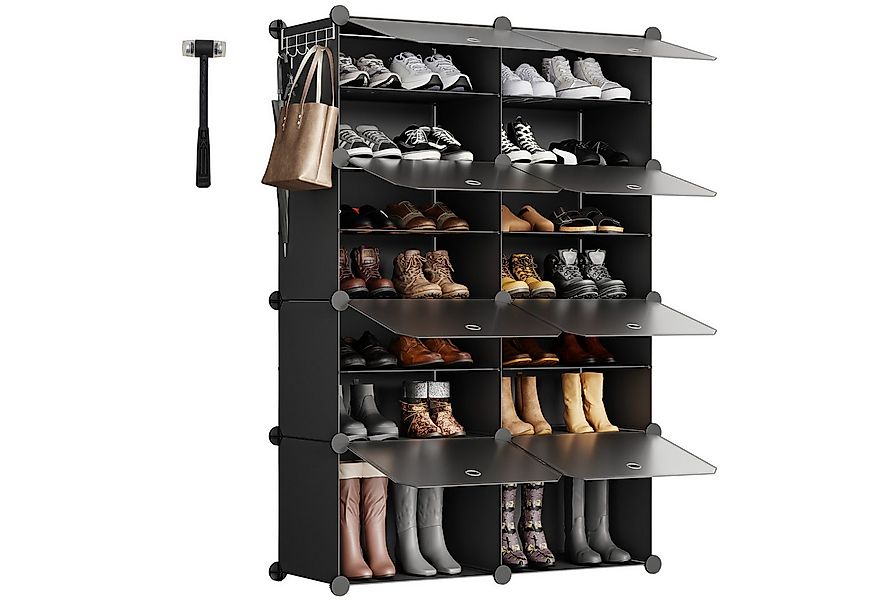Sekey Schuhregal Schuhregal Schuhschrank Schuh-Organizer Stecksystem DIY-Re günstig online kaufen