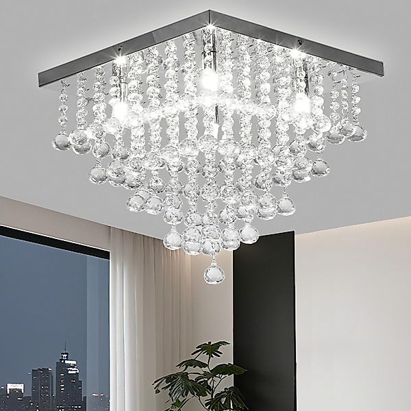 oyajia Deckenleuchte Moderne Kristall Deckenlampen, Luxus günstig online kaufen