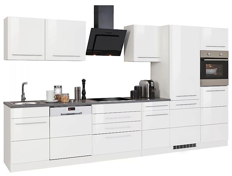 HELD MÖBEL Küchenzeile "Trient", mit E-Geräten, Breite 360 cm günstig online kaufen