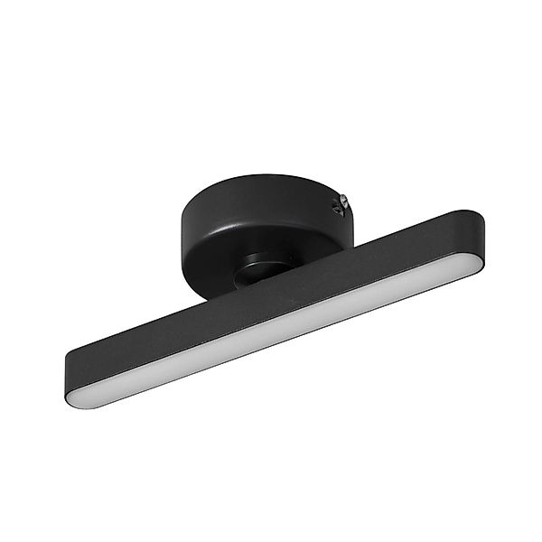 Lindby LED Deckenleuchte Eldrin 10025814 Modern in Schwarz aus Metall 1-fla günstig online kaufen
