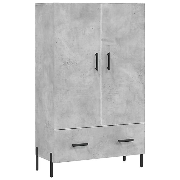 vidaXL Highboard Betongrau 69,5x31x115 cm Holzwerkstoff 828248 günstig online kaufen