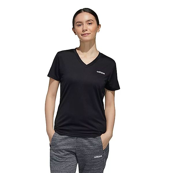 Adidas Design 2 Move Solid Kurzarm T-shirt XS Black / White günstig online kaufen