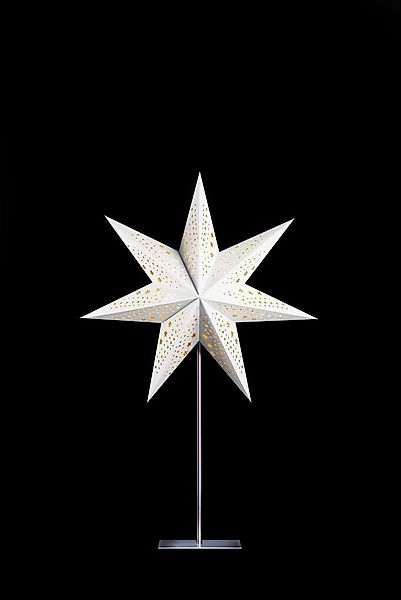 STERNTALER Dekostern, Dekostern Weihnachtsstern Papier Samt Faltstern mit S günstig online kaufen