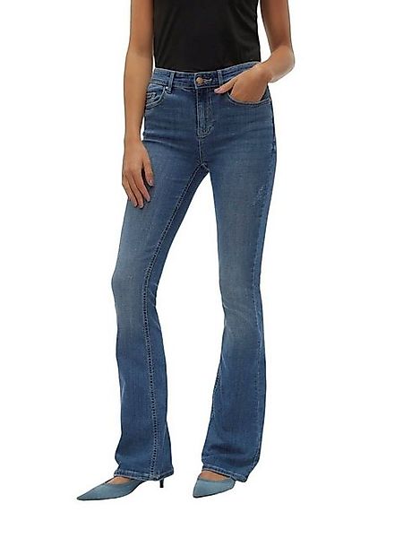 Vero Moda Bootcut-Jeans VMFLASH MR FLARED JEANS LI347 GA NOOS günstig online kaufen