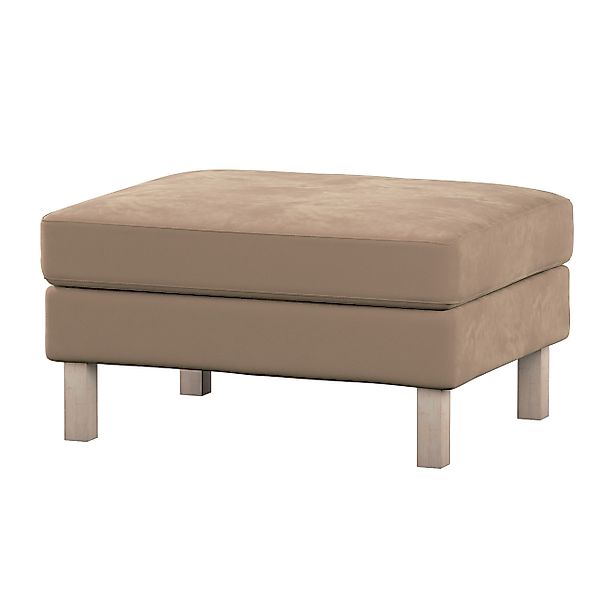 Bezug für Karlstad Hocker, beige, Husse, Karstadt Hocker, Velvet (704-35) günstig online kaufen