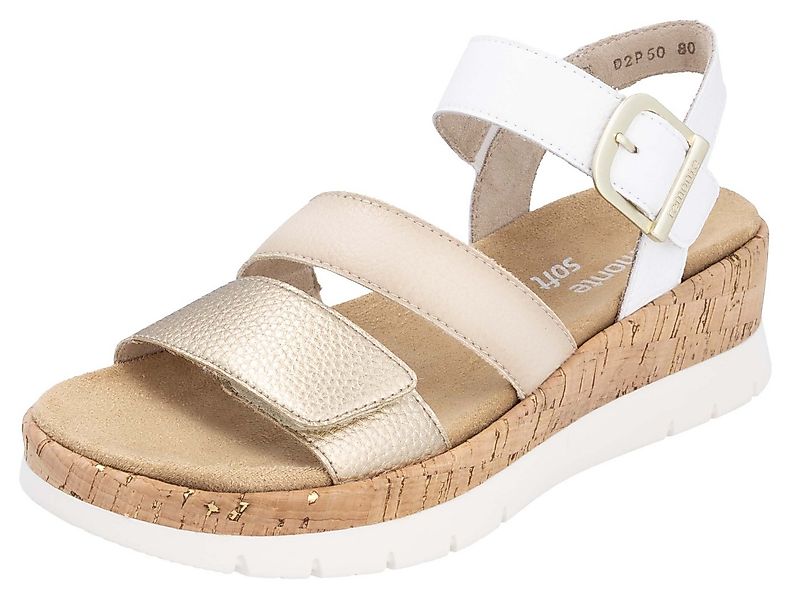 Remonte Keilsandalette, Riemchensandale, Sommerschuh, Bequemschuh mit Ziers günstig online kaufen