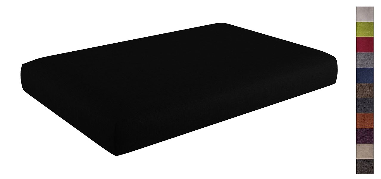 sunnypillow Sitzkissen Palettenkissen mit abnehmbarem Bezug günstig online kaufen