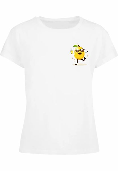 Merchcode T-Shirt "Merchcode Ladies Lemon Vibe Tee" 1 Stk. tlg. günstig online kaufen