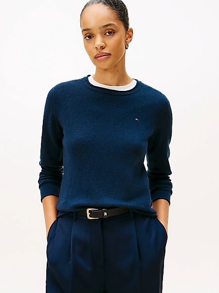 Tommy Hilfiger Strickpullover, aus reiner Wolle günstig online kaufen