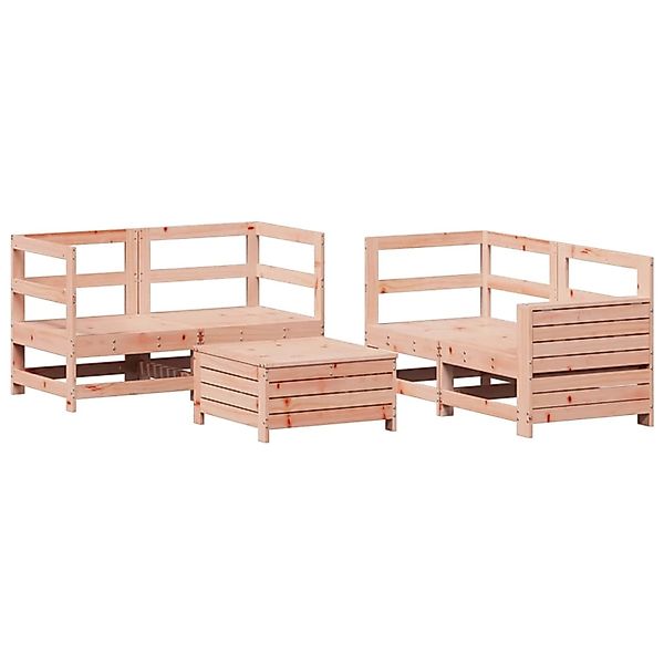 vidaXL 5-Tlg Garten-Sofagarnitur Massivholz Douglasie 3250814 günstig online kaufen