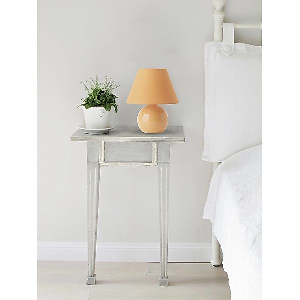 Brilliant Tischleuchte Primo, Lampe Primo Tischleuchte pfirsich 1x D45, E14 günstig online kaufen