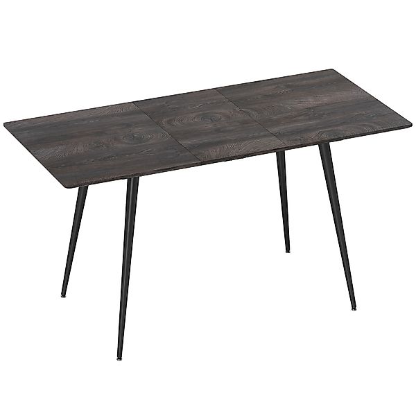 HOMCOM Esstisch ausziehbar rechteckig Küchentisch für 6-8 Personen mit Holz günstig online kaufen