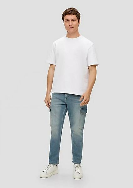 s.Oliver Stoffhose Jeans Scube / Relaxed Fit / High Rise / Straight Leg Ble günstig online kaufen