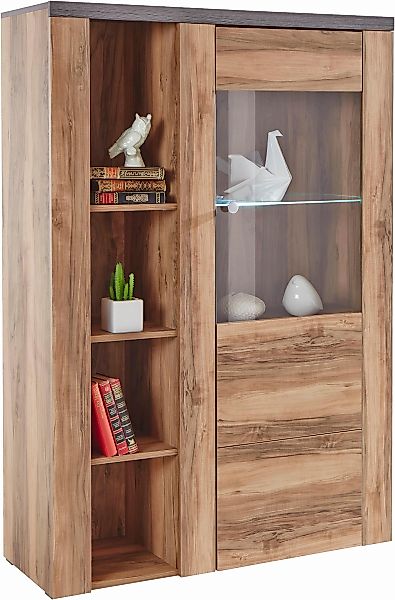 OTTO home Vitrine "Larona, zeitlose Glasvitirne, Hochschrank Höhe 145 cm" S günstig online kaufen