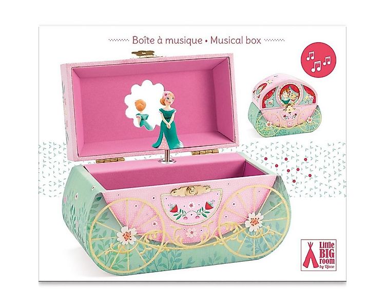 DJECO Schmuckkasten Musik Schmuckkästchen "Die Kutschfahrt" DJ06604 günstig online kaufen