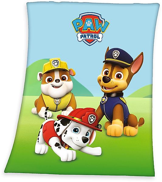 Herding Plaid  Paw Patrol ¦ mehrfarbig ¦ Fleece ¦ Maße (cm): B: 130 H: 1 De günstig online kaufen