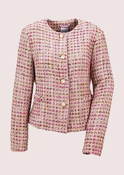 MADELEINE Jackenblazer "Tweed-Blazer Eleganter Businessblazer mit Hornknöpf günstig online kaufen