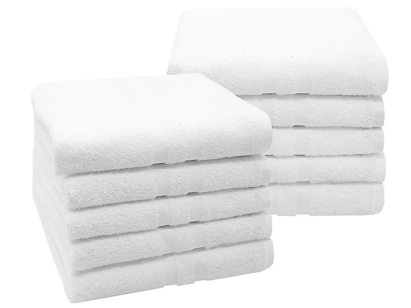 ZOLLNER Handtücher, Walkfrottier (10-St), 50 x günstig online kaufen