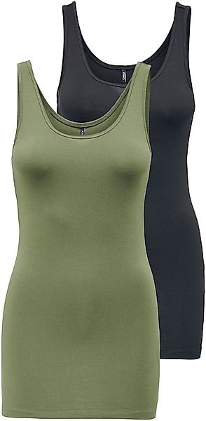 ONLY Tanktop "ONLLIVE – Slim-Fit Tanktops mit Stretch für optimalen Sitz" P günstig online kaufen