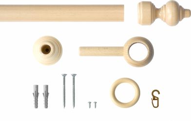 Good Life Gardinenstange "Trend" Ø 28 mm 1 läufig-läufig Fixmaß günstig online kaufen