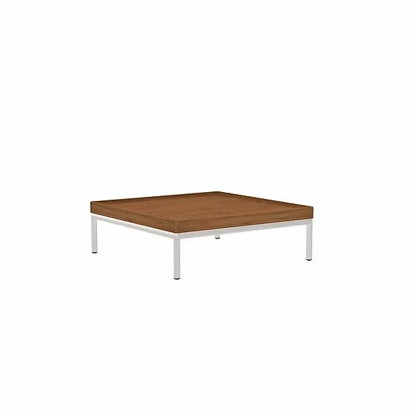 Outdoor LEVEL/LEVEL2 Couchtisch 81x81 cm Weiß günstig online kaufen