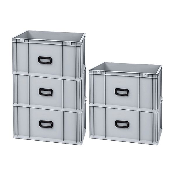 PROREGAL Spar Set 5x Eurobox Nextgen Portable Uno HxBxT 32 x 40 x 60 cm 65 günstig online kaufen