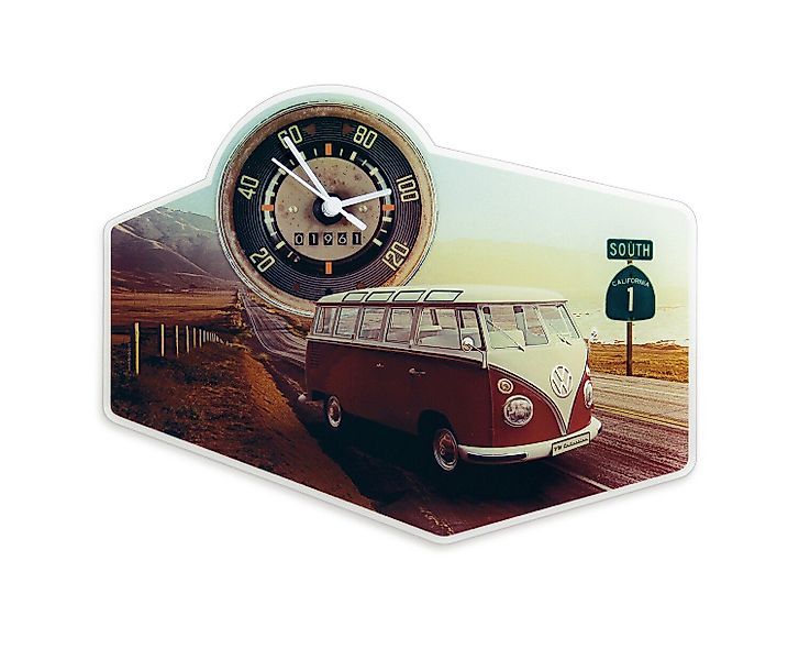 VW Collection by BRISA Wanduhr Volkswagen günstig online kaufen