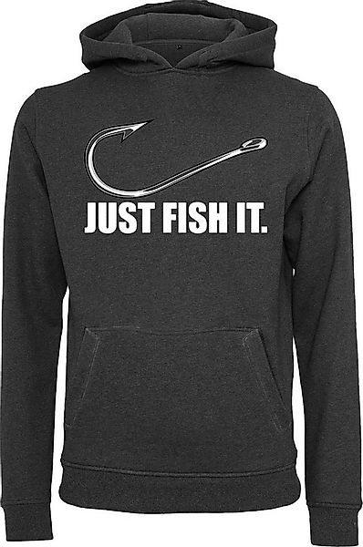 Baddery Kapuzenpullover Angler Hoodie: "Fish it" - Angelkleidung Angel Zube günstig online kaufen