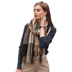 Coonoor Modeschal Damen Kariert Oversized Schal günstig online kaufen