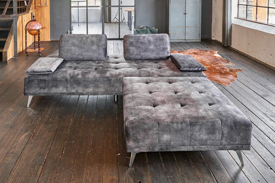 KAWOLA Schlafsofa WIOLO Velvet moosgrün - günstig online kaufen