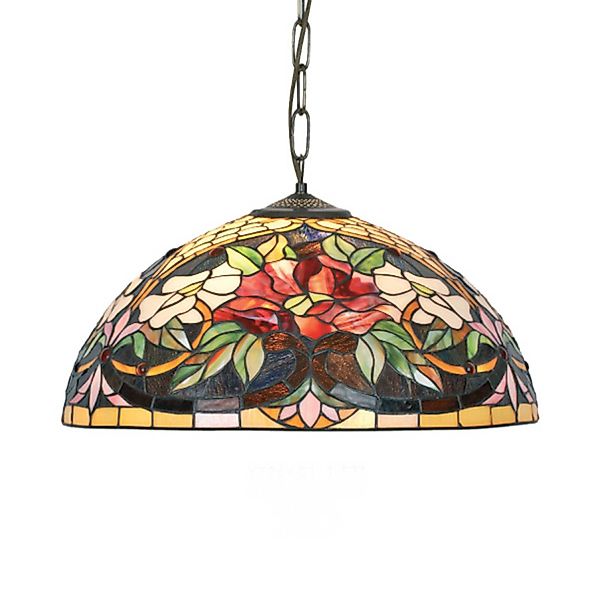 Tiffany-Stil-Hängeleuchte Ariadne 1 x E27 günstig online kaufen