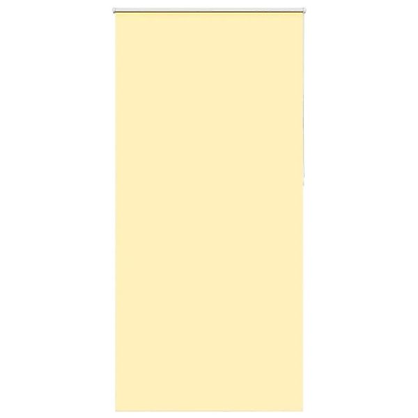 vidaXL Verdunkelungsrollo Gelb 110x230cm Stoffbreite 105,7cm Polyester 4012 günstig online kaufen