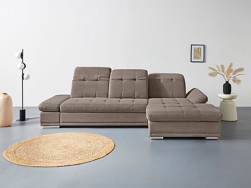 COTTA Ecksofa Holiday L-Form mit Sitztiefen-, günstig online kaufen